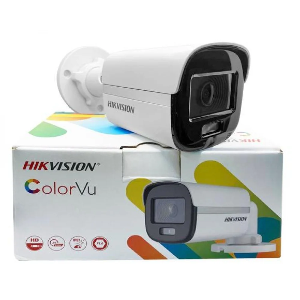 HIKVISION 10DF0T-PFS 2MP COLORVU AUDIO BULLET CAMERA
