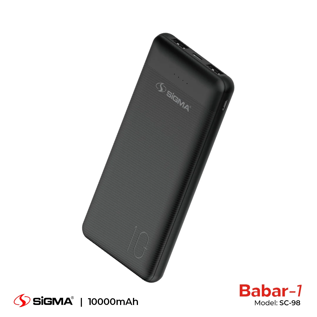 SC-98 | SIGMA BABAR-1 POWER BANK 10000mAh